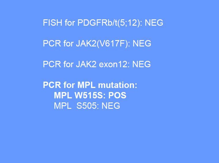 Molecular study result